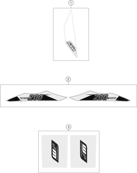 Explosionsgrafik DEKOR