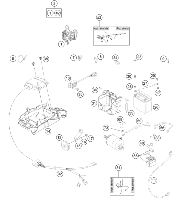 Explosionsgrafik KABELSTRANG
