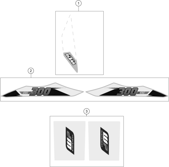 Explosionsgrafik DEKOR