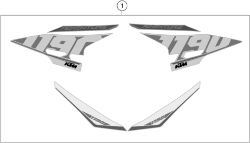 Explosionsgrafik DEKOR