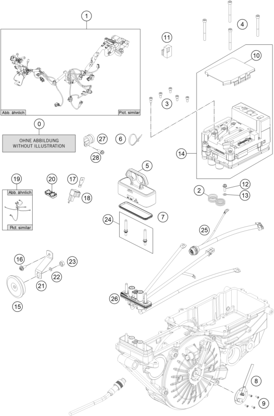 Explosionsgrafik KABELSTRANG