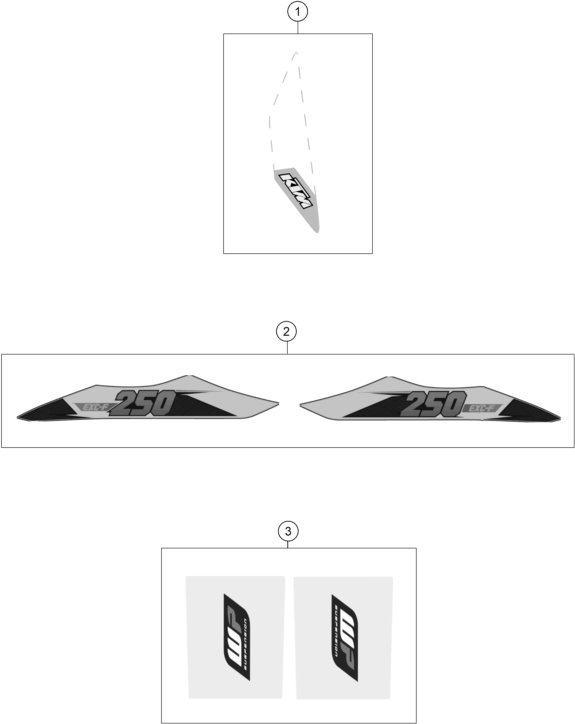 Explosionsgrafik DEKOR