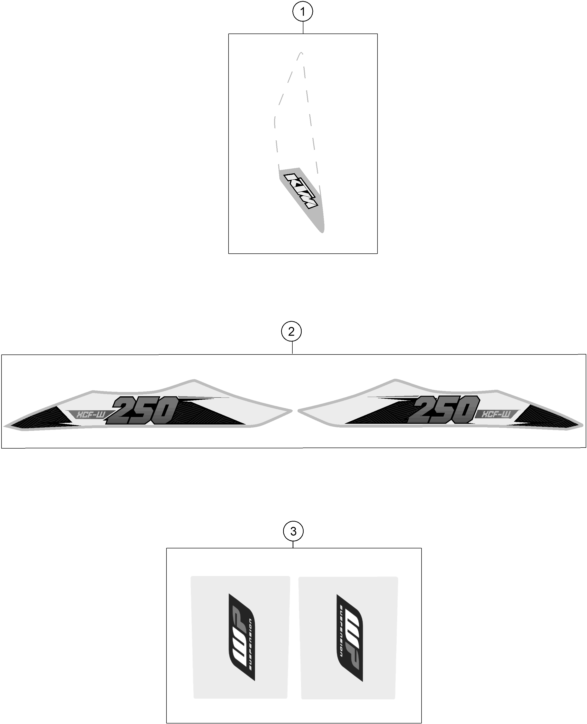 Explosionsgrafik DEKOR