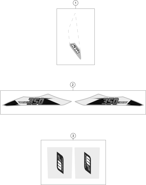 Explosionsgrafik DEKOR