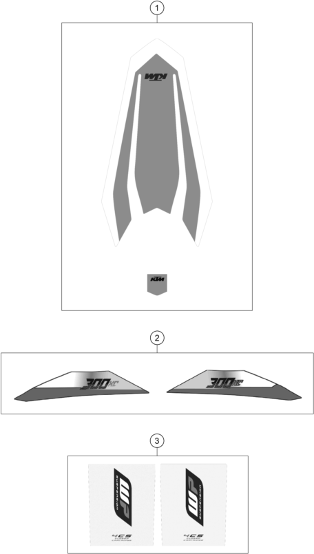 Explosionsgrafik DEKOR