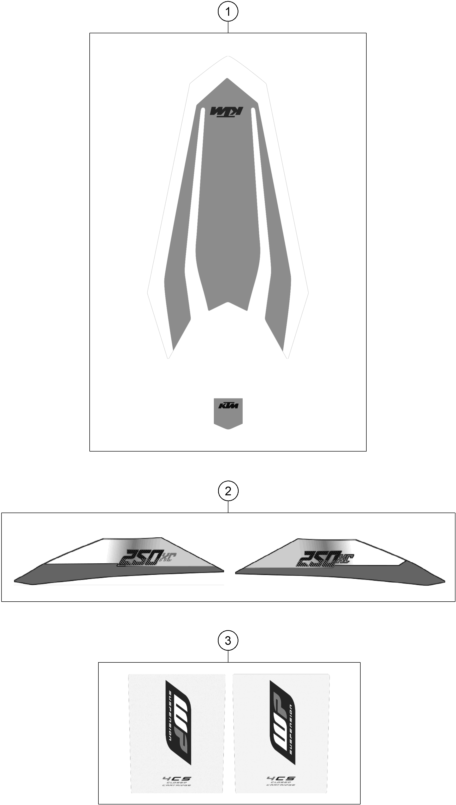 Explosionsgrafik DEKOR