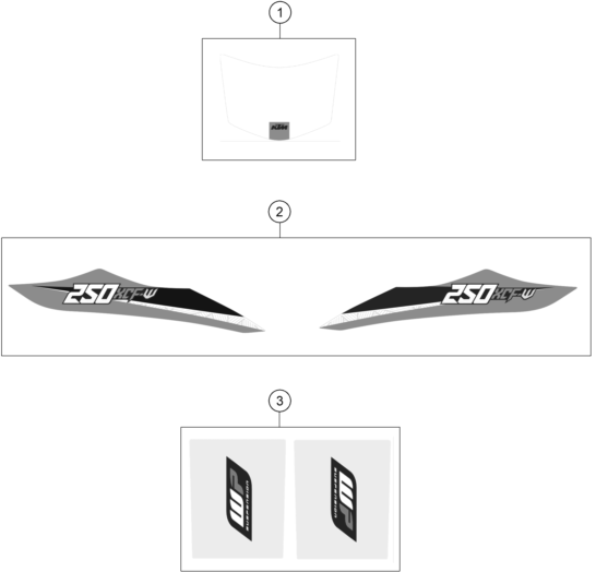 Explosionsgrafik DEKOR