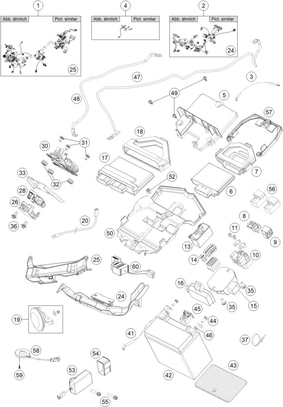 Explosionsgrafik KABELSTRANG