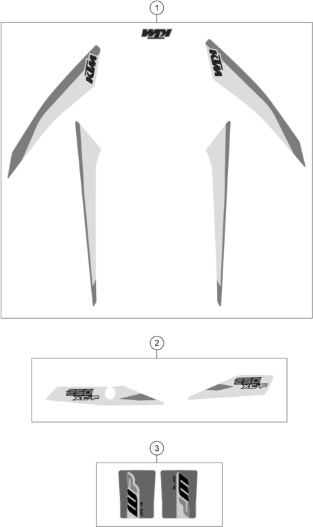 Explosionsgrafik DEKOR