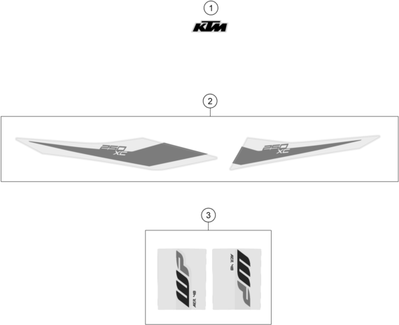 Explosionsgrafik DEKOR