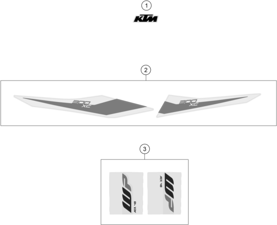 Explosionsgrafik DEKOR