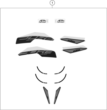 Explosionsgrafik DEKOR