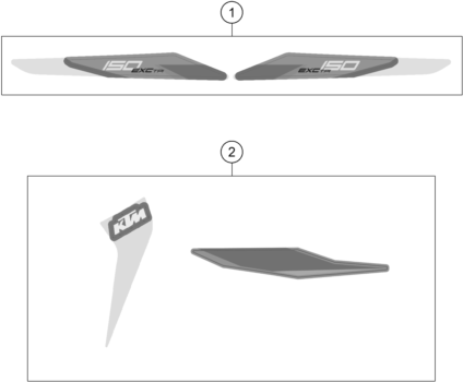 Explosionsgrafik DEKOR