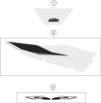 Explosionsgrafik DEKOR