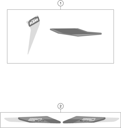 Explosionsgrafik DEKOR