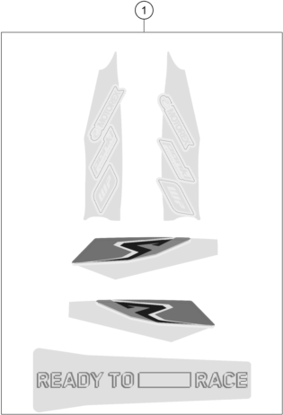 Explosionsgrafik DEKOR