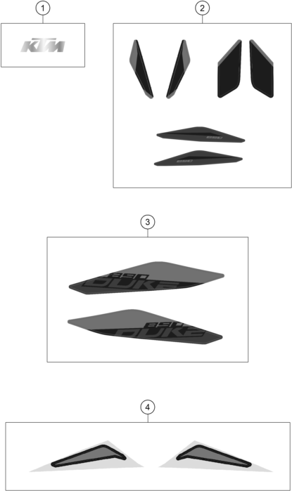 Explosionsgrafik DEKOR