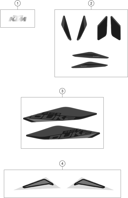 Explosionsgrafik DEKOR