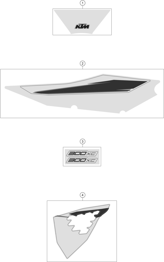 Explosionsgrafik DEKOR
