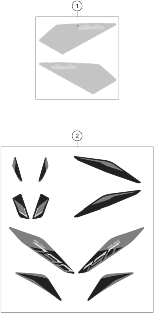 Explosionsgrafik DEKOR