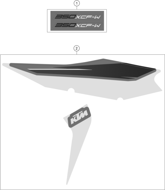 Explosionsgrafik DEKOR