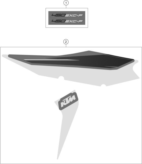 Explosionsgrafik DEKOR