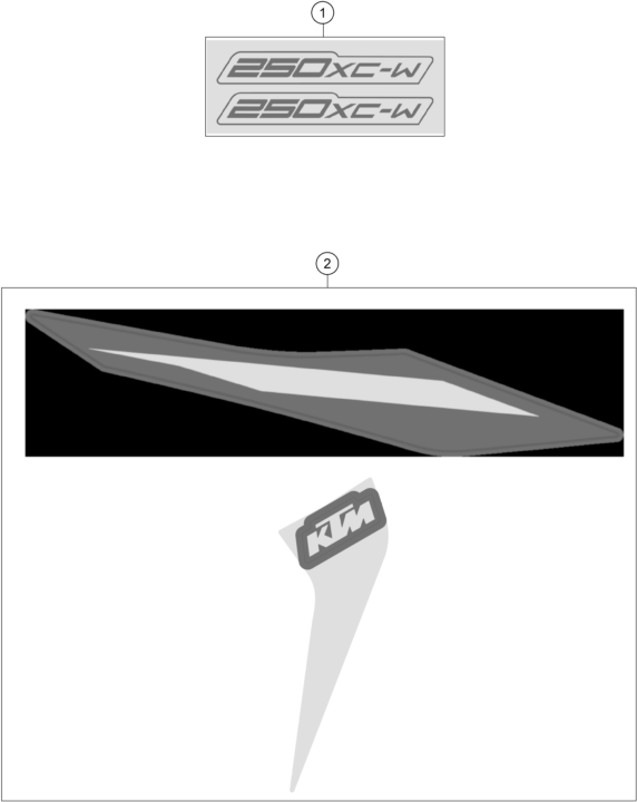 Explosionsgrafik DEKOR