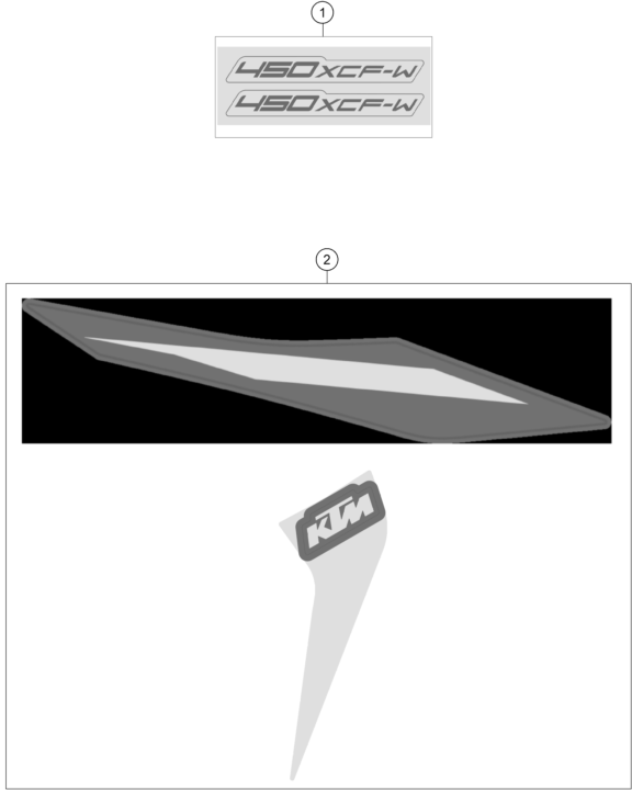 Explosionsgrafik DEKOR