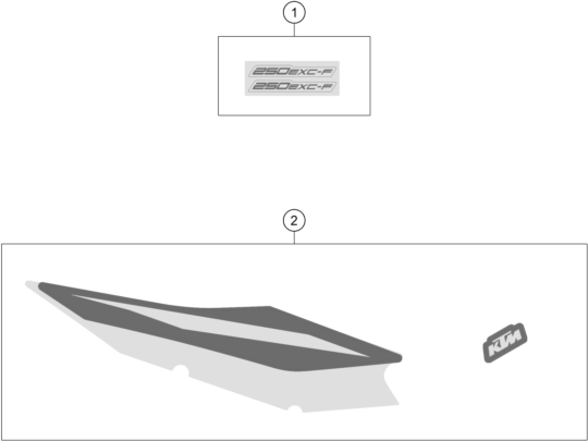 Explosionsgrafik DEKOR