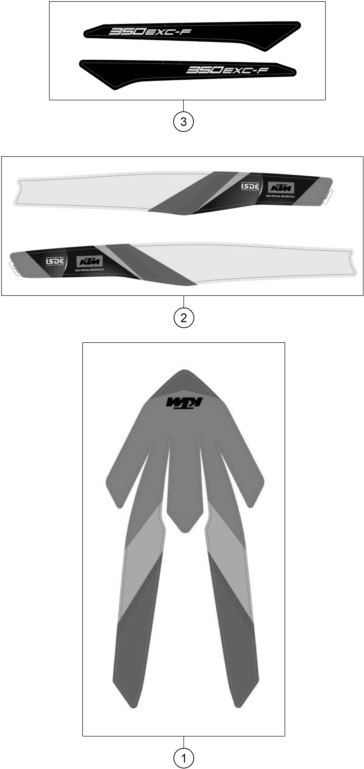 Explosionsgrafik DEKOR