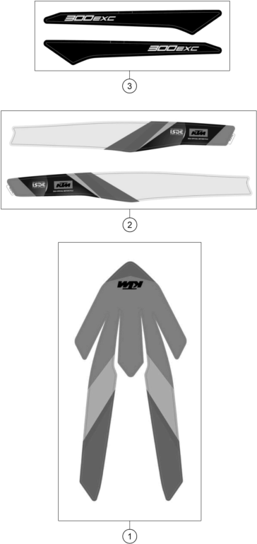Explosionsgrafik DEKOR