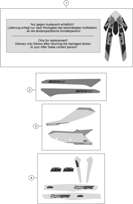 Explosionsgrafik DEKOR