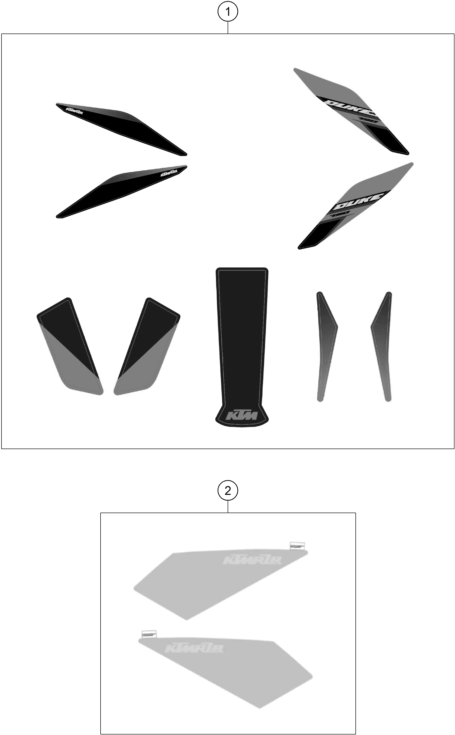 Explosionsgrafik DEKOR