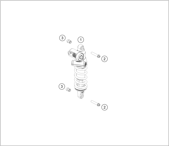 Explosionsgrafik FEDERBEIN