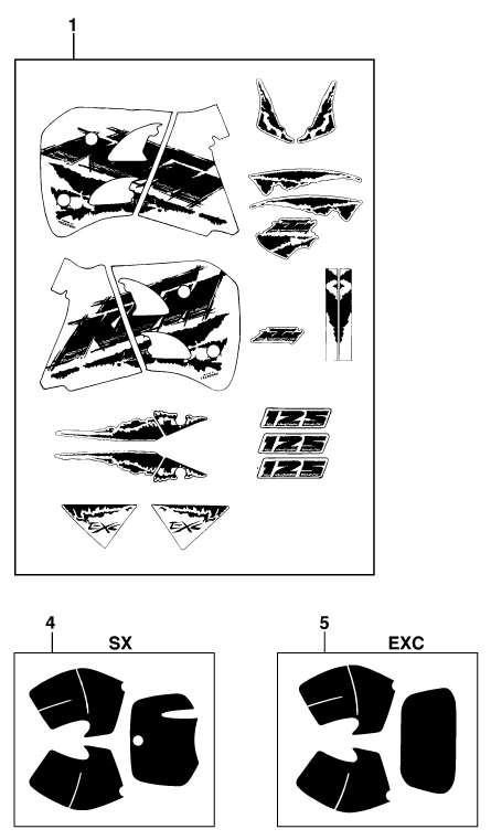 Explosionsgrafik DEKOR