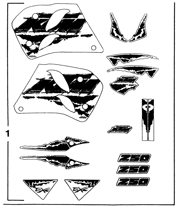 Explosionsgrafik DEKOR