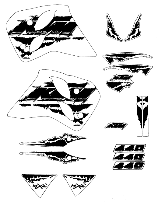 Explosionsgrafik DEKOR