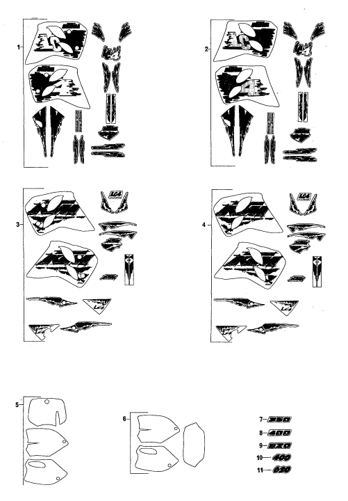 Explosionsgrafik DEKOR