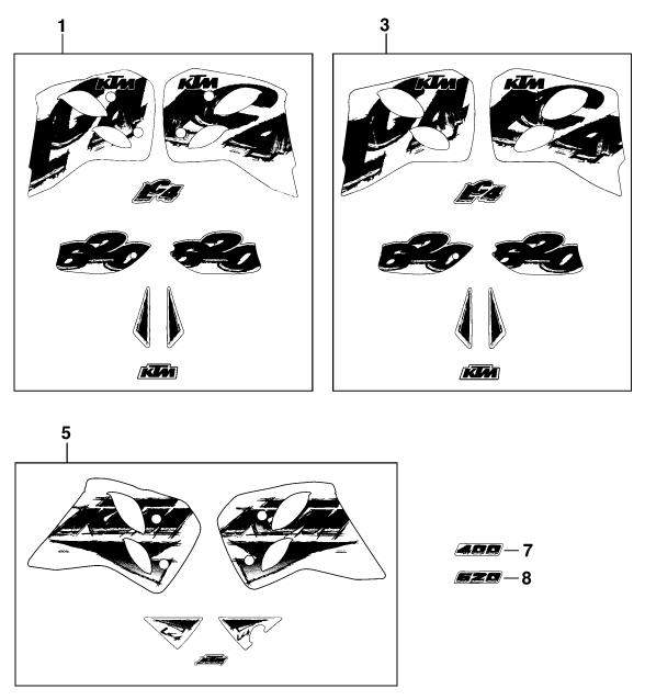 Explosionsgrafik DEKOR