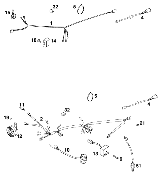 Explosionsgrafik KABELSTRANG