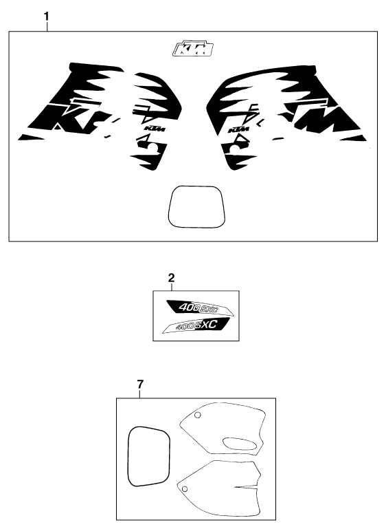 Explosionsgrafik DEKOR