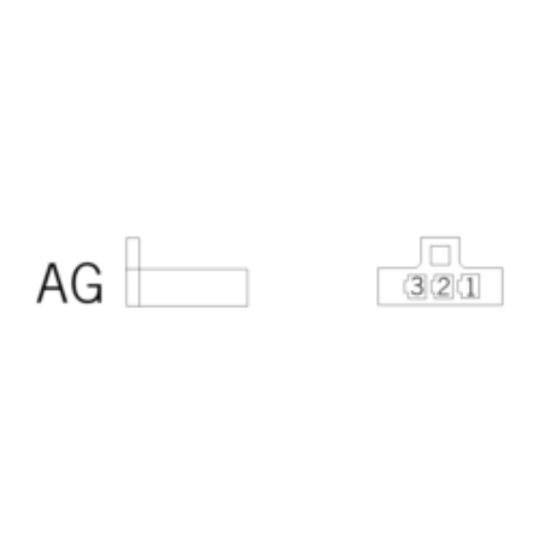 Ersatzstecker AG 3-polig-nt