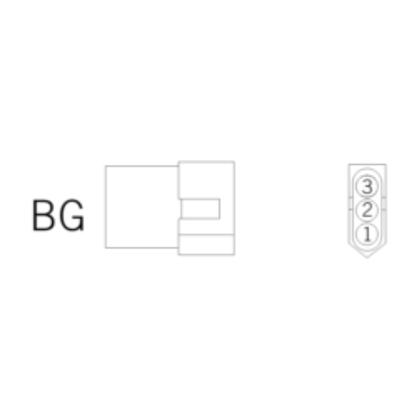 Ersatzstecker BG 3-polig-nt
