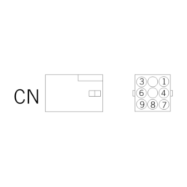 Ersatzstecker CN 9-polig-nt