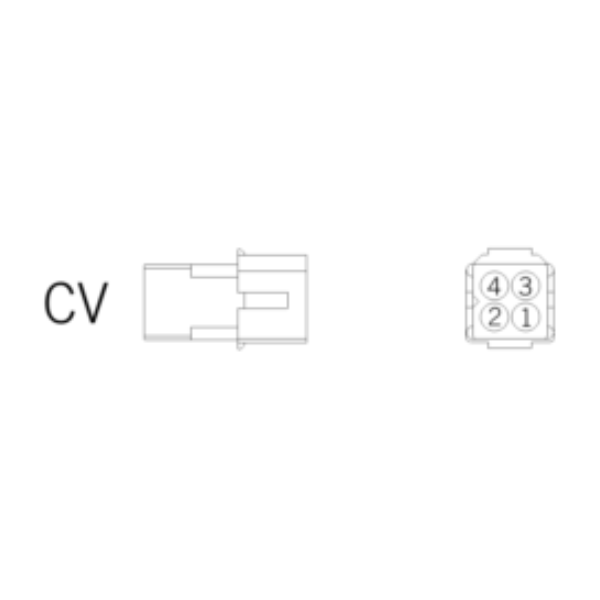 Ersatzstecker CV 4-polig-nt