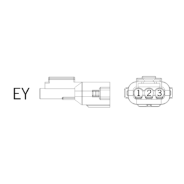 Ersatzstecker EY 3-polig-nt