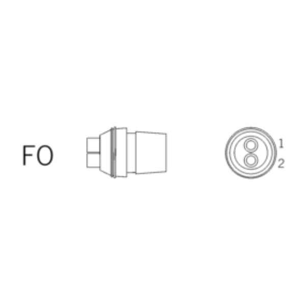 ERSATZSTECKER FO 2-POLIG