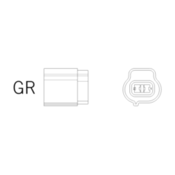Ersatzstecker GR 2-polig-bu