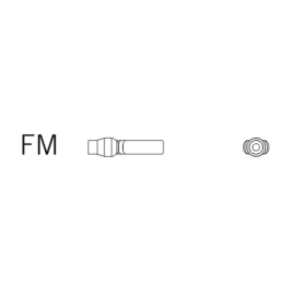 Ersatzstecker FM 1-polig