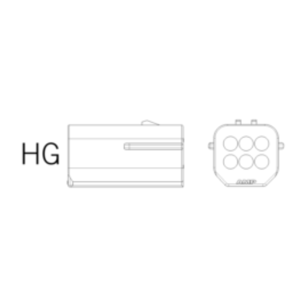 ERSATZSTECKER HG 6-POLIG-SW